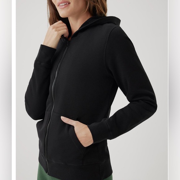 XXL Pact Women's Organic Cotton Cloud Brushed Fleece Zip Hoodie - Picture 3 of 8